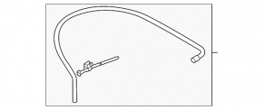 Right headlight hose for Audi Q7 16-26 Matrix LED