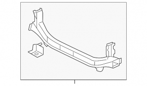 Mitsubishi Lancer 10-17 TV lower bar