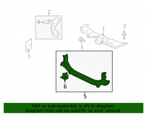 Mitsubishi Lancer 10-17 TV lower bar