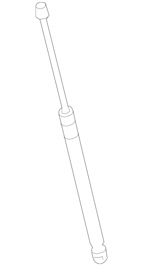 Audi A3 22-26 hood shock absorber