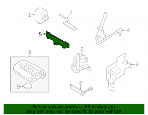Keyless Entry Antenna Hyundai Sonata 11-15 chip defect