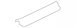 Front right door sill trim for Mazda3 03-09 HB