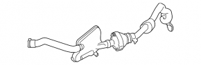 Resonator tube Ford Mustang mk6 15-15 5.0