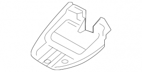 Ford Escape MK3 Lane Keeping Camera Trim 13-19