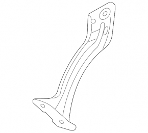 Front left wing bracket Volkswagen ID.4 21-23 front lower