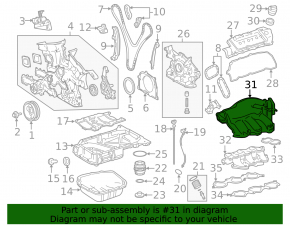 Intake manifold Lexus RX350 10-15