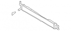 Hyundai Sonata 20-26 HEV Inverter Cooling Radiator