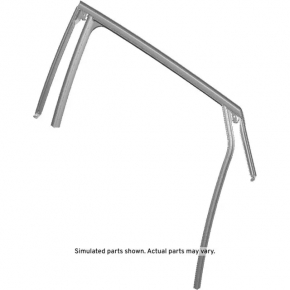 Rear left glass seal Chevrolet Bolt EUV 22-23