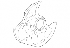 Brake Disc Cover Front Left Lexus IS200 IS300 99-05