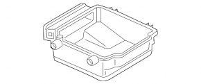 Audi Q8 19-25 center console storage box