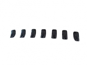 Radiator grill grill Jeep Cherokee KL 14-18 prerest black set 7pcs