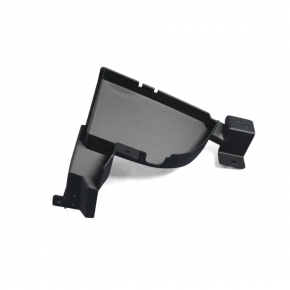 Lower grille radiator deflector front bumper left Dodge Challenger 15-19 rest, missing fragment
