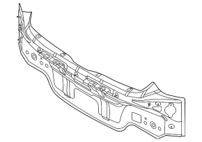Rear panel Hyundai Elantra 21-26 1.6, N Line