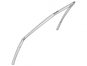Kia EV6 22-24 Front Left Door Glass Seal
