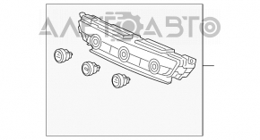 Honda Accord 18-22 climate control system