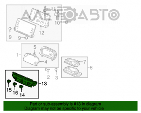 Honda Accord 18-22 climate control system