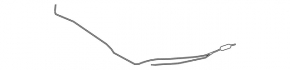 Mercedes S-Class W221 Front Hood Release Cable