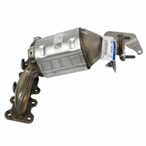 Exhaust manifold with catalytic converter left Lincoln MKZ 13-16 3.7