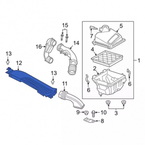 Air Intake Ford Bronco Sport 21-25 1.5T