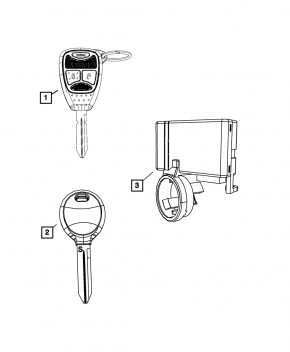 Module receiver Jeep Patriot 11-17