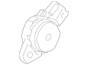 Front pillar tweeter right Nissan Leaf 18-22