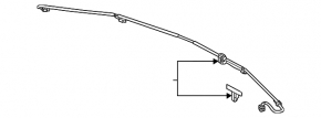 Honda Civic XI FE/FL 22-24 4D Rear Bumper Wiring