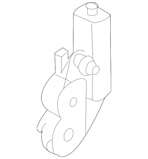 Motor passenger seat backrest Audi Q3 8U 15-18