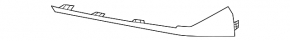 Left front bumper lower grille molding for BMW X1 F48 20-22 X-Line