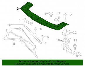 TV top bar BMW 4 F33 14-20 convertible