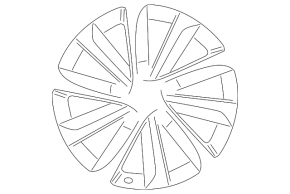 Wheel rim R17 Hyundai Sonata 15-17 sport