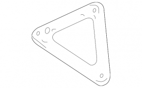 Inner right wing reinforcement Lexus IS 14-20