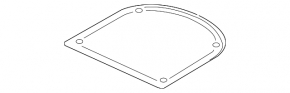 Subwoofer grille left BMW 5 F10 11-16