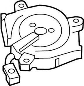 Driver's seat blower fan assembly Infiniti QX50 19-25