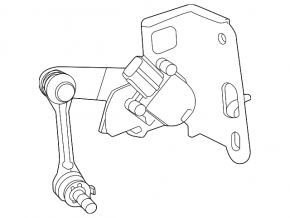 Rear left body tilt sensor for Lexus LS 18-23