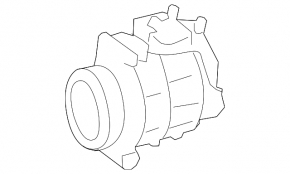 Mercedes X164 GL W164 ML Air Conditioning Compressor