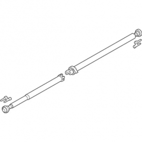 Driveshaft driveshaft Ford Escape MK3 13-19 rusty