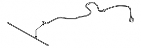 Land Rover Range Rover Evoque 12-18 Hood Release Cable