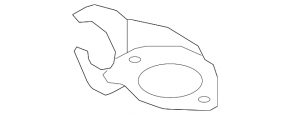 Left muffler bracket BMW 5 F10 14-16 3.0T