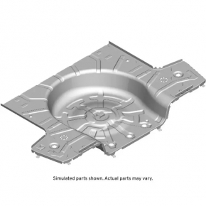 Trunk trough Chevrolet Malibu 13-16