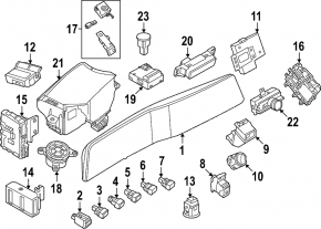 Monitor, display, and navigation for the Nissan Ariya 23-25 with autopilot