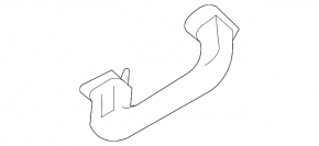 Chevrolet Equinox EV 24-26 rear right ceiling handle, black