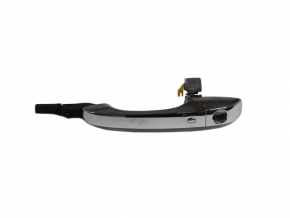 Door handle outer front left Dodge Durango 11-22 chrome keyless