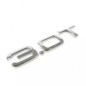 Emblem inscription 3.0T tailgate Audi Q7 16-18 chrome