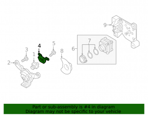 Front camera bracket Audi Q8 19-26 internal