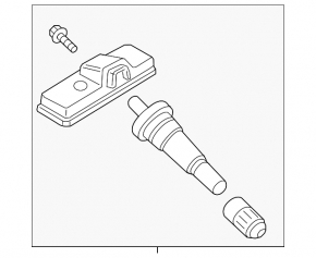 Wheel Pressure Sensor Hyundai Tucson 16-21