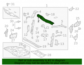 TV top bar for Toyota Prius V 12-17