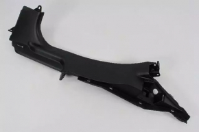 Door sill trim rear right Fiat 500L 14-19 black, worn, missing plug