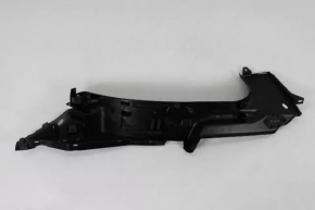 Door sill trim rear right Fiat 500L 14-19 black, worn, missing plug