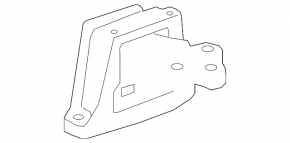 Engine mount left GMC Terrain 18- LYX, LSD, LH7