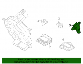 Kia EV6 22-24 Left Door Airbag Sensor